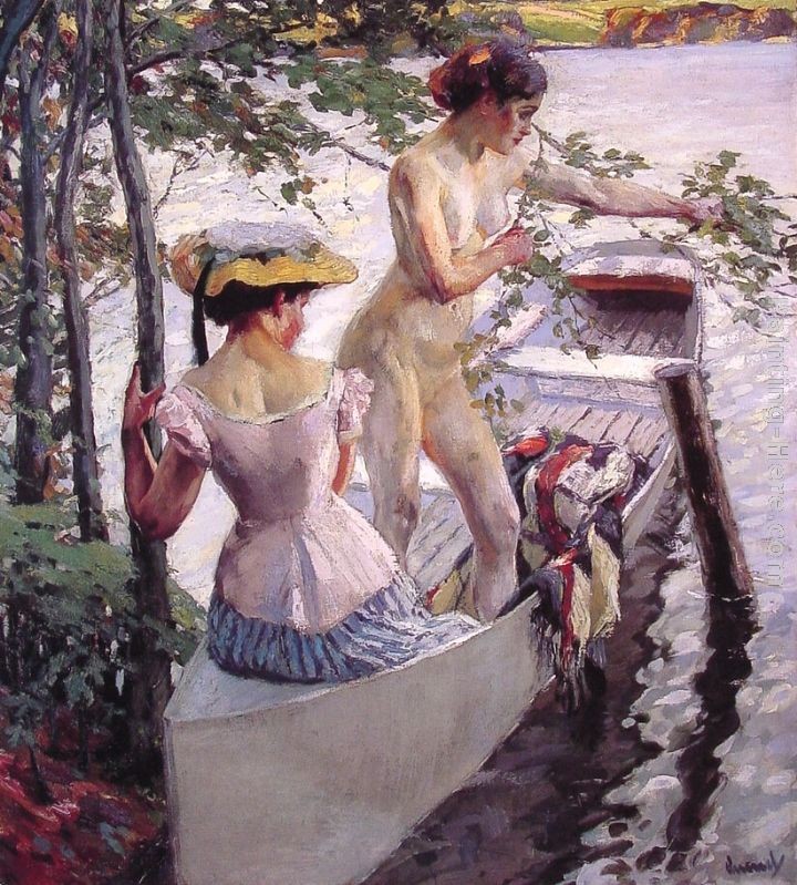 Edward Cucuel The Bathing Place